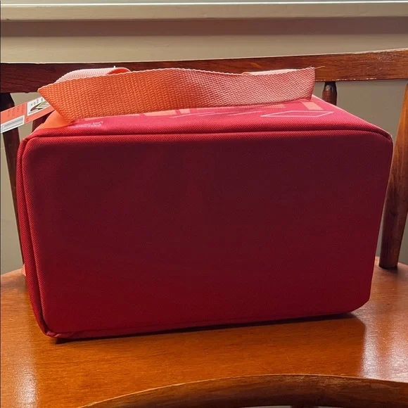 NWT Trader Joe’s Mini Insulated Lunch Bag – Salmon Pink - Picture 6 of 10